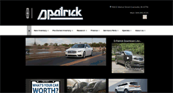 Desktop Screenshot of dpatricklincoln.net